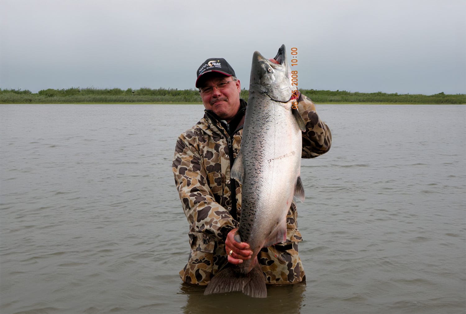 King and silver salmon camp on the Nushagak River
